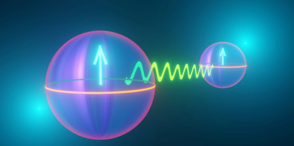 Quantencomputing: Nebeneiner liegende Ionen kommunizieren über ihre Ladung miteinander