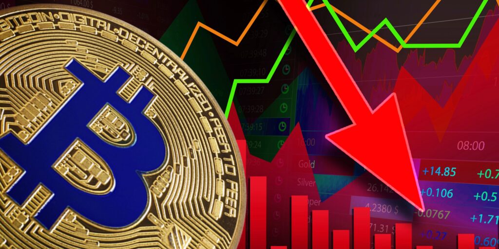 Absturz Bitcoin